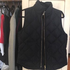 J crew quilted vest